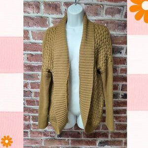 Women's DRESSBARN Open Front Knit Cardigan Sweater Large
